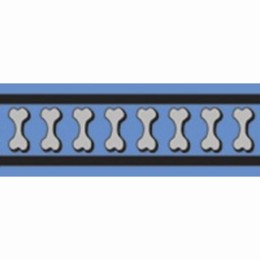Reflexn obojek modr 30-45 cm