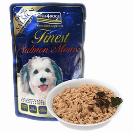 fish4dogs finest salmon mousse 99g
